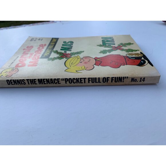 Dennis The Menace "Pocket Full Of Fun!" X-Mas Extra No. 14 Comic Book By Fawcett - Picture 2 of 10